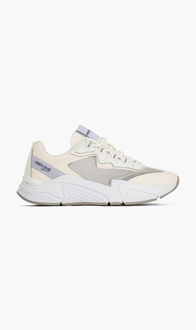 

Roberto Cavalli Halvin Mx Leather Sneakers