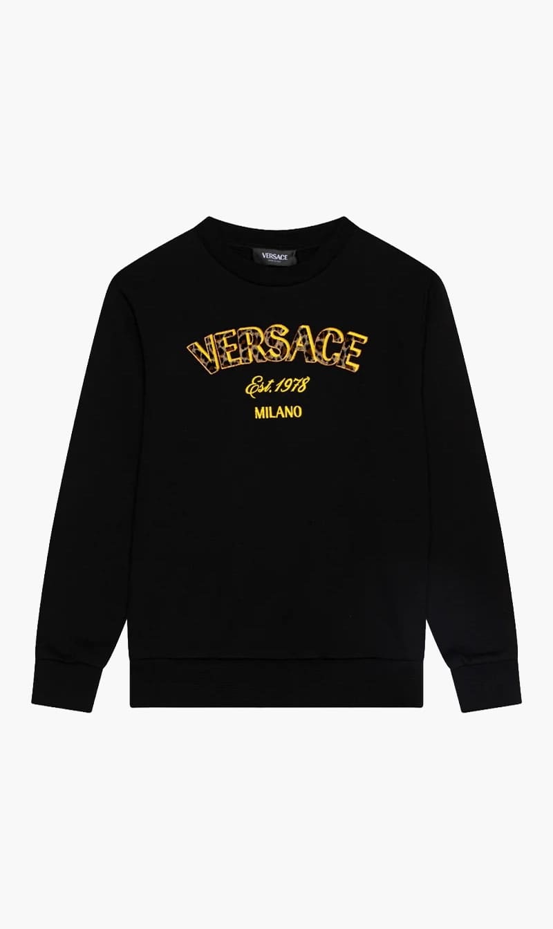 

Versace Black Baroque Sweatshirt for Boys | The Deal Outlet