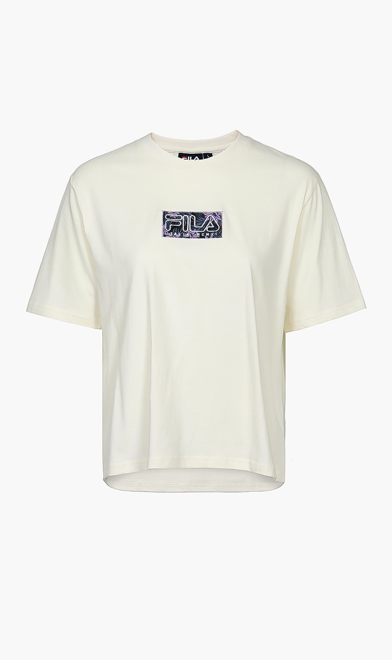 

Mary Floral Tshirt, White