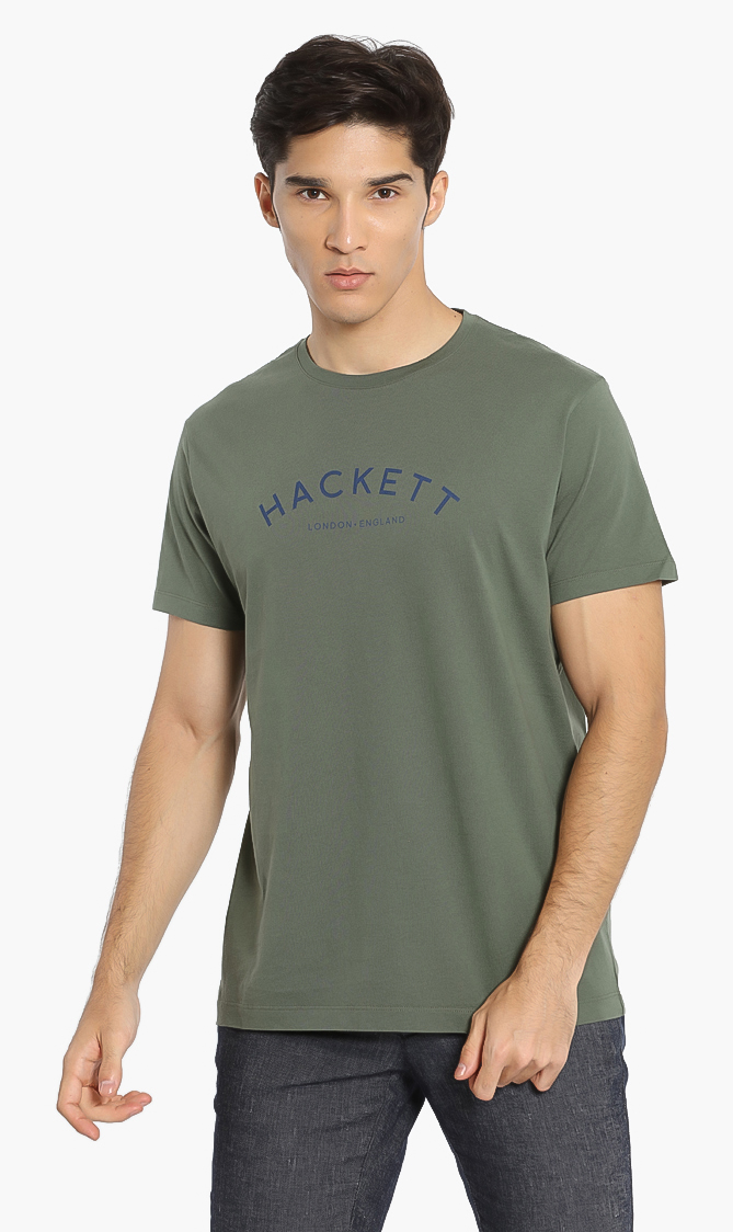 

Hackett London Classic Logo Detail Cotton Jersey T-shirt