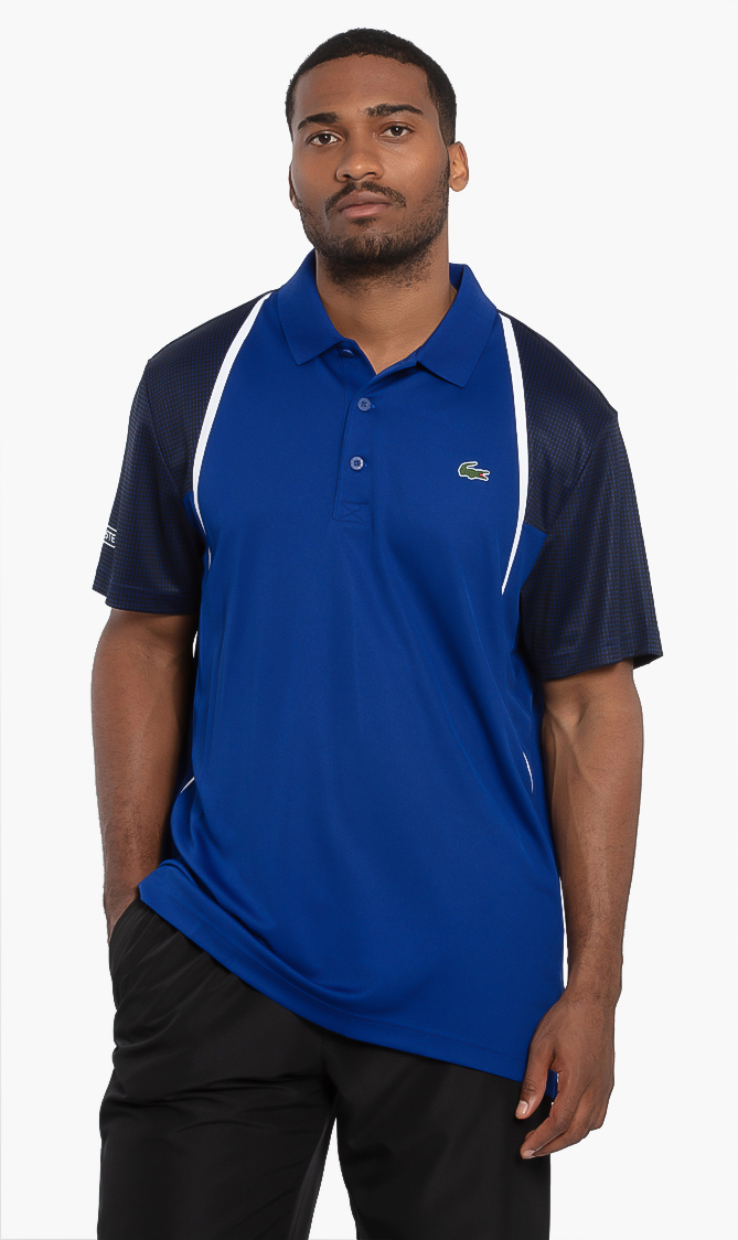 

Lacoste Short Sleeved Ribbed Collar Active Shirt