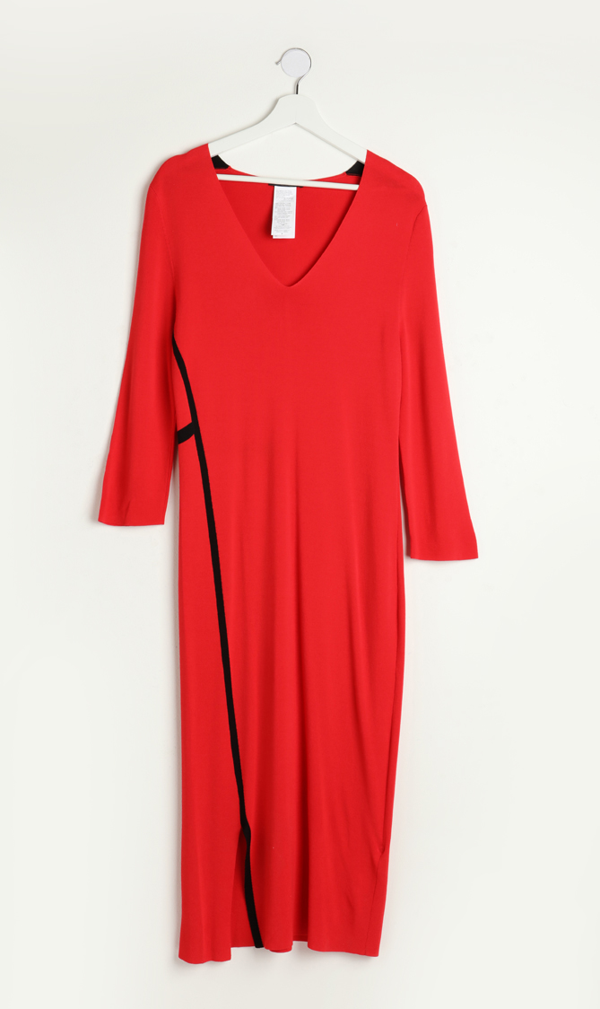 

Marina Rinaldi Black Line Design Long Dress