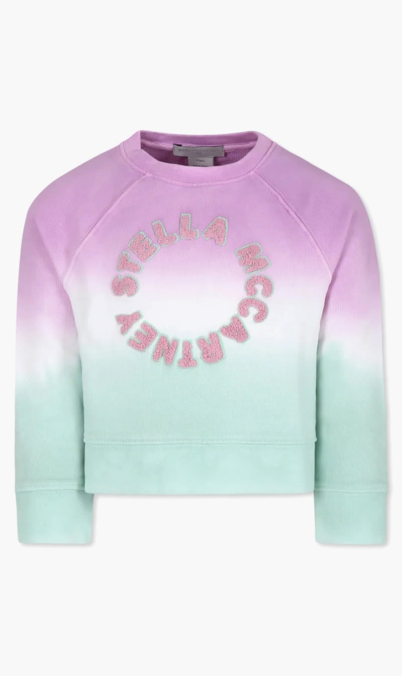 

Stella Mc Cartney Multi-color Sweatshirt With Logo for Girls | The Deal Outlet