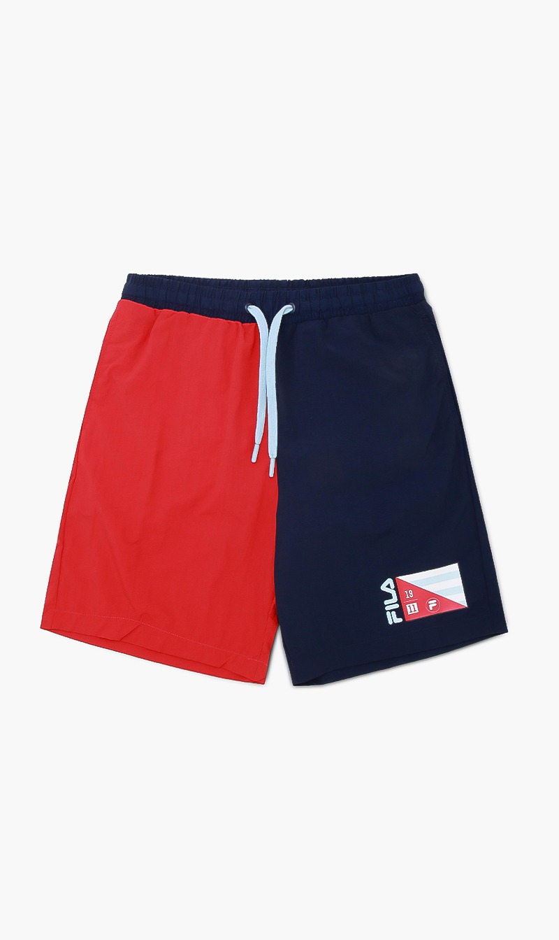

Fila Blue Sonar Colorblock Shorts for Men | The Deal Outlet