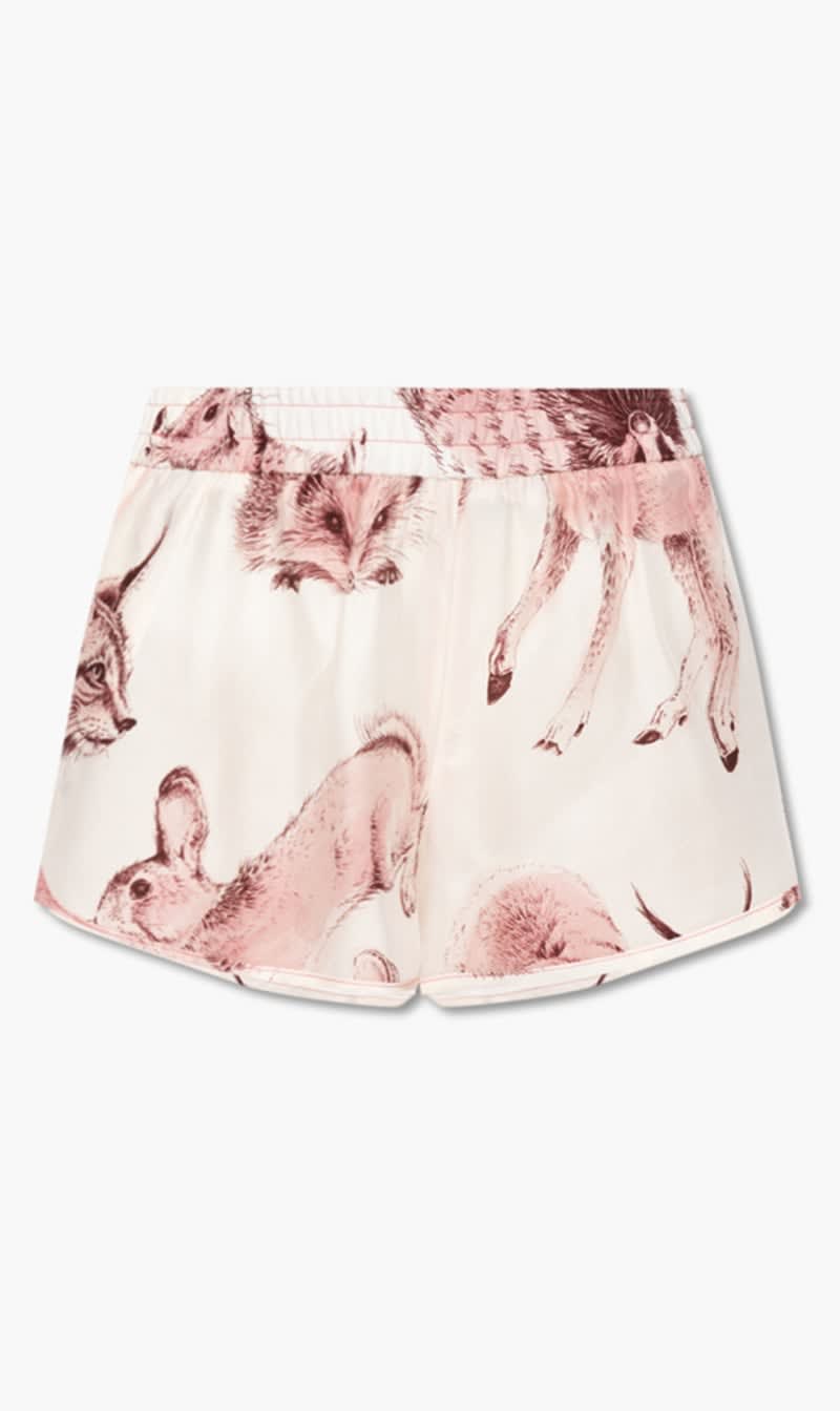 

Stella Mc Cartney Pink Silk Shorts for Women | The Deal Outlet