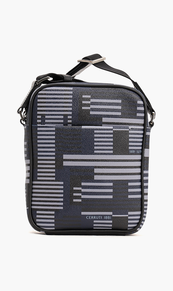 

Cerruti Christopher Printed Leather Crossbody