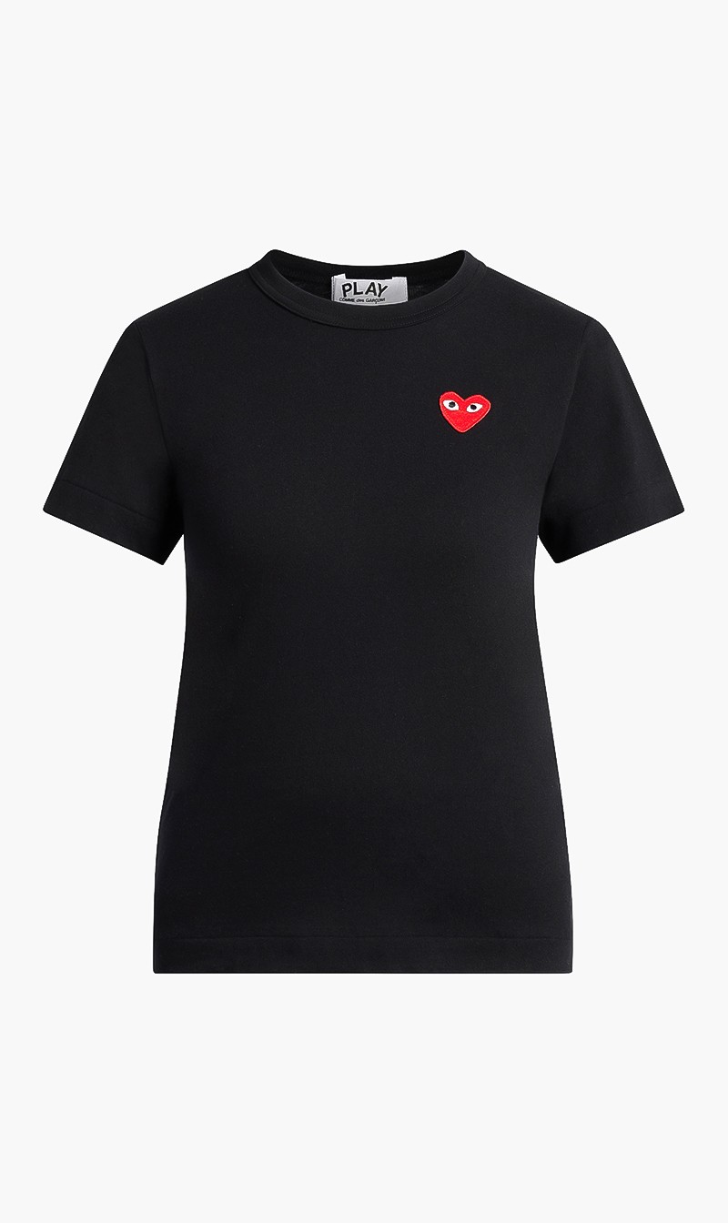 

Play Heart Logo T-shirt, Black