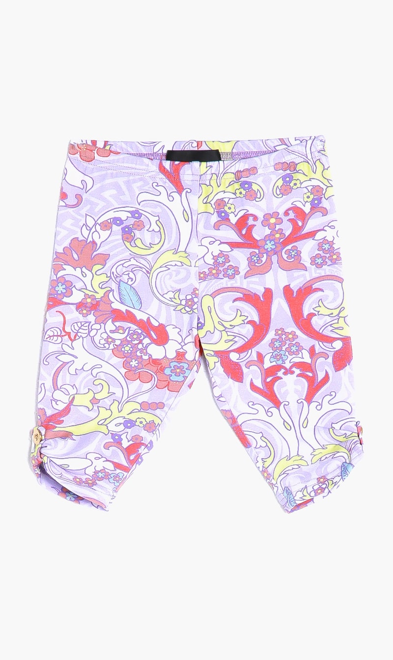 

Versace Purple Leggings Libe Baroccofest Kids Jersey for Girls | The Deal Outlet