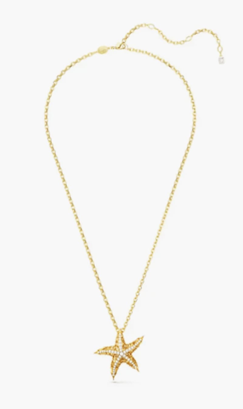 

Swarovski Gold Idyllia Necklace for Women | The Deal Outlet