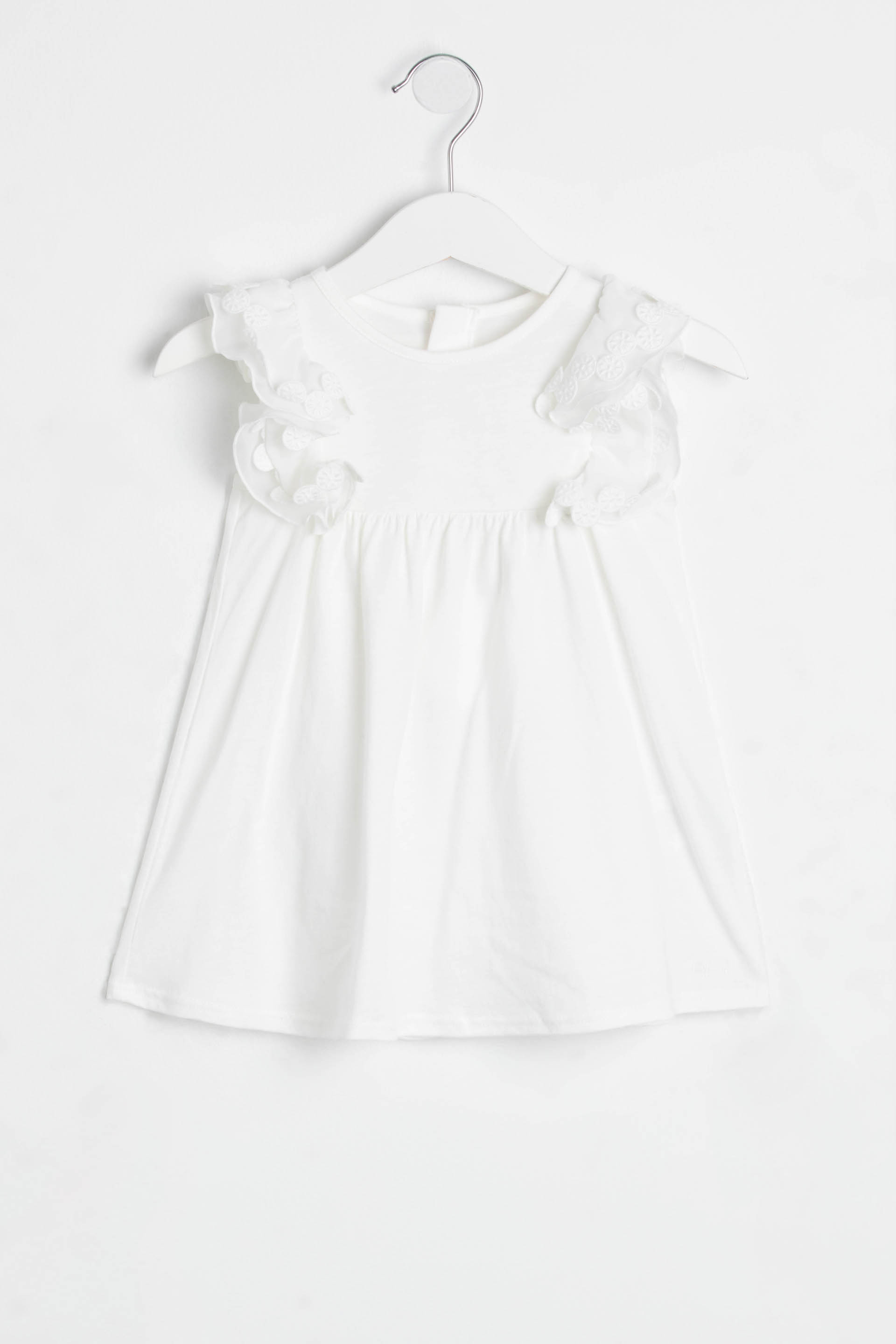 

Chloe Ruffled Sleeves Dress