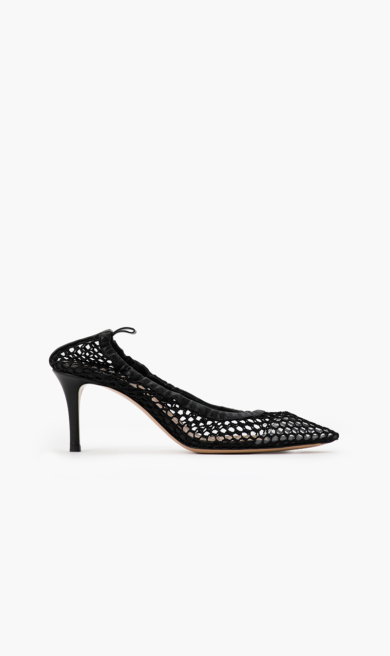 

Gianvito Rossi Alisia Fishnet Pumps