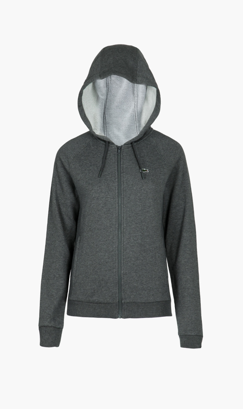 

Fleece Zip Tennis Sweatshirt