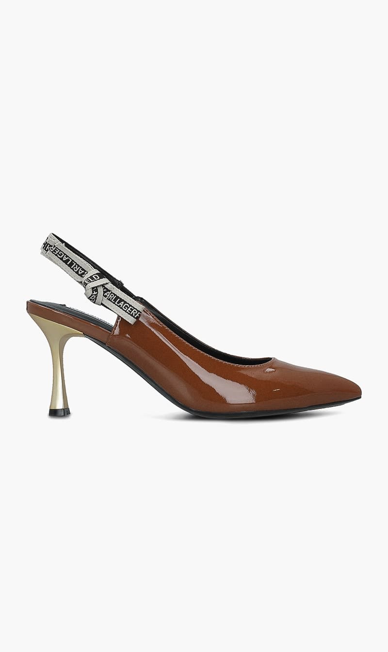 Brown Sienna Ribbon Sling for Women