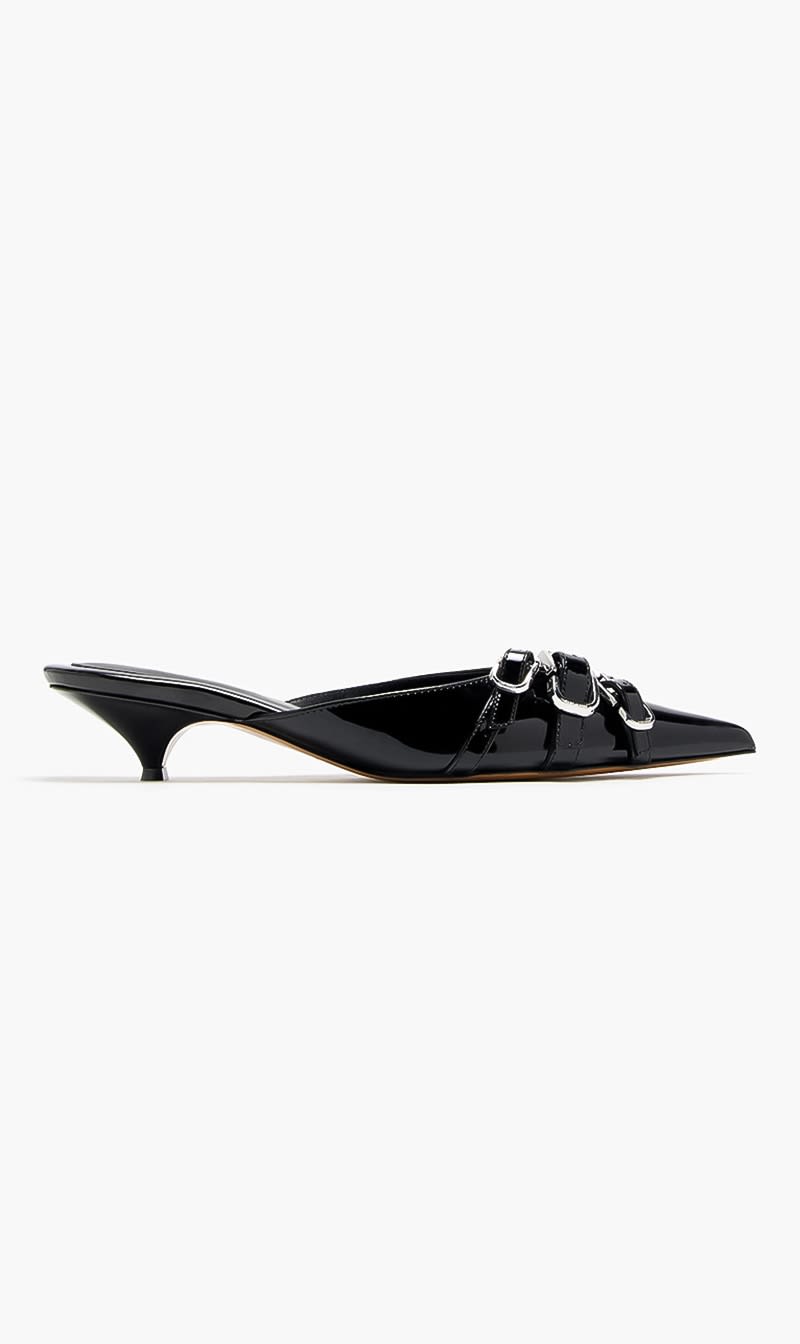 

Marc Jacobs Black The Emma Kitten Heel for Women | The Deal Outlet