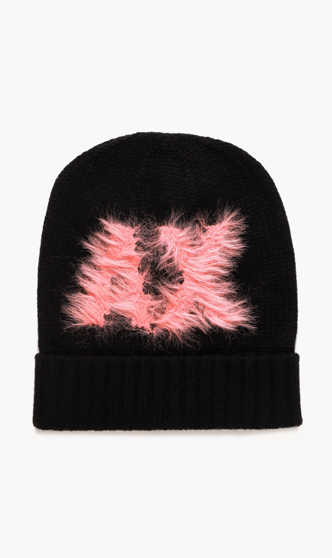 

Emporio Armani Fur Logo Beanie