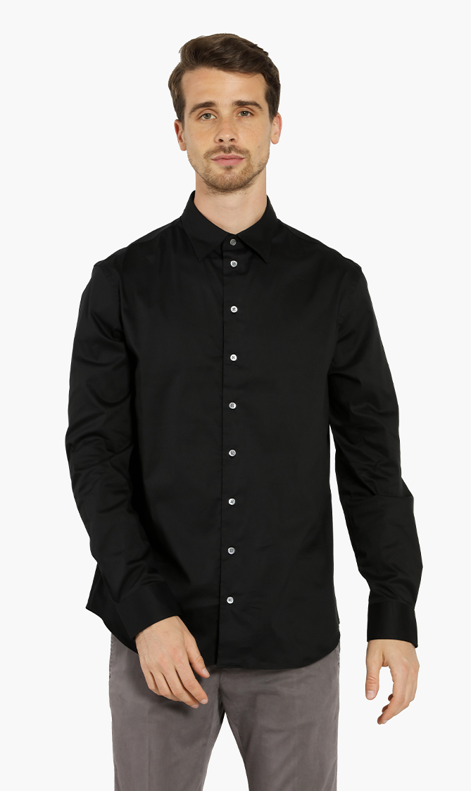 

Emporio Armani Plain Long Sleeves Shirt