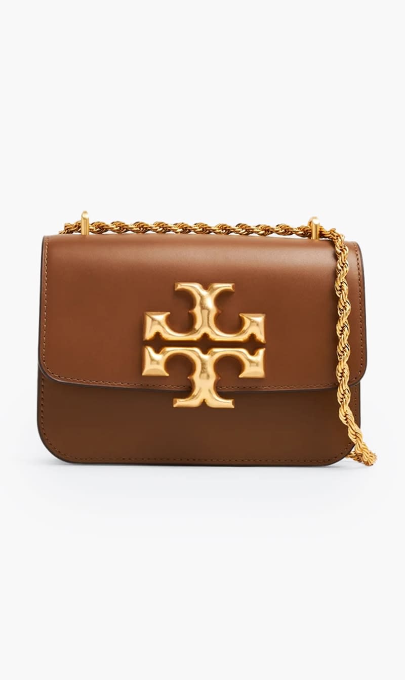 

Tory Burch Brown Eleanor Small Crossbody Bag for Women | The Deal Outlet