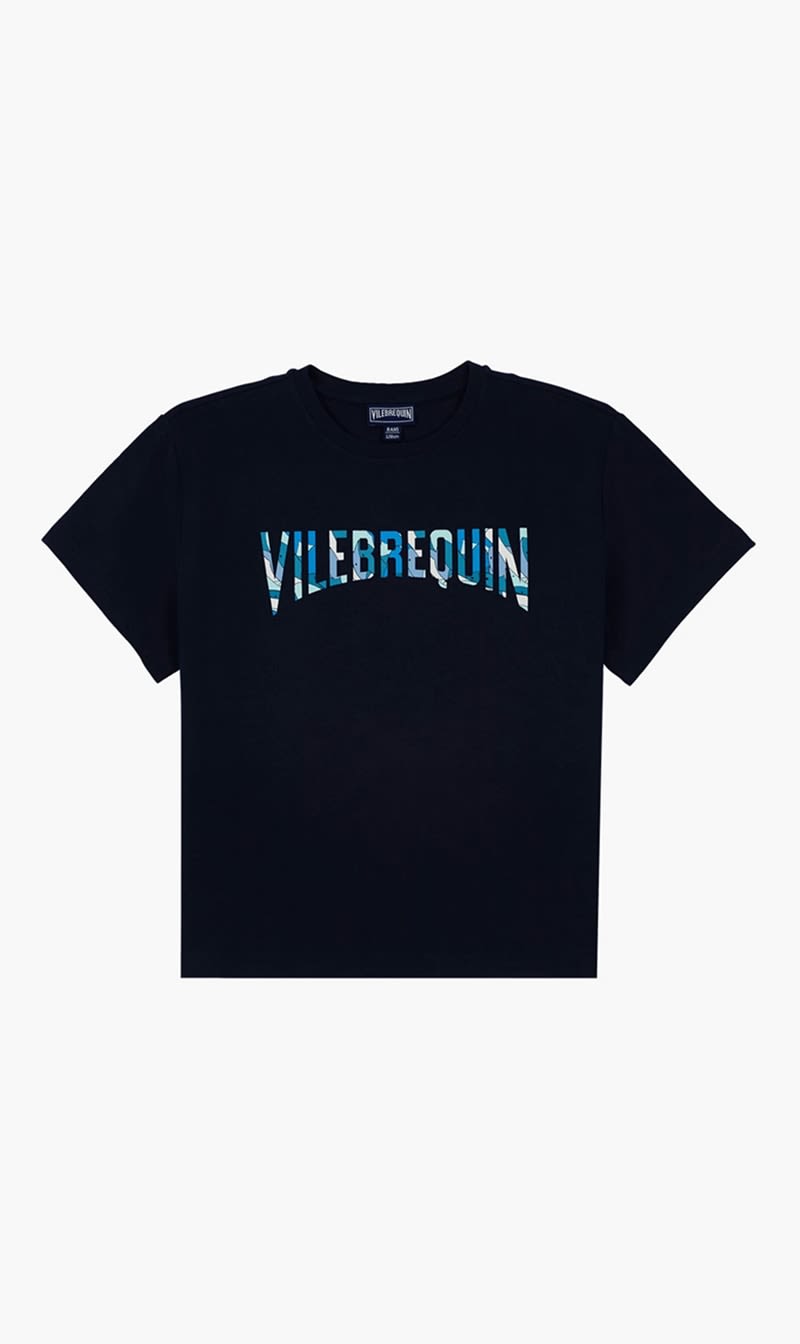 

Vilebrequin Blue Organic Cotton T- Shirt for Boys | The Deal Outlet