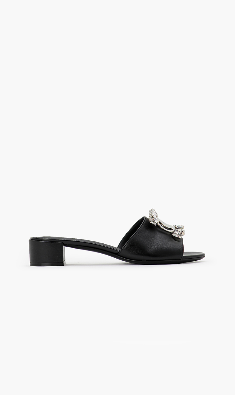 

Salvatore Ferragamo Henri Bejewelled Sandals