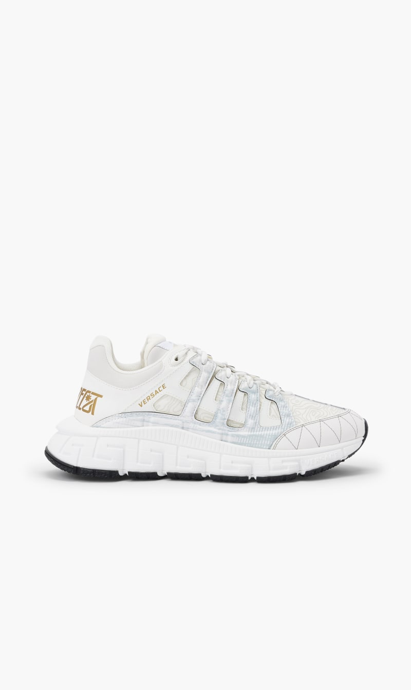 

Versace White Trigreca Sneakers for Men | The Deal Outlet