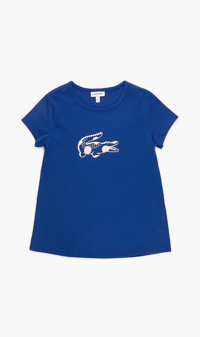 

Lacoste Oversized Crocodile Print T-shirt