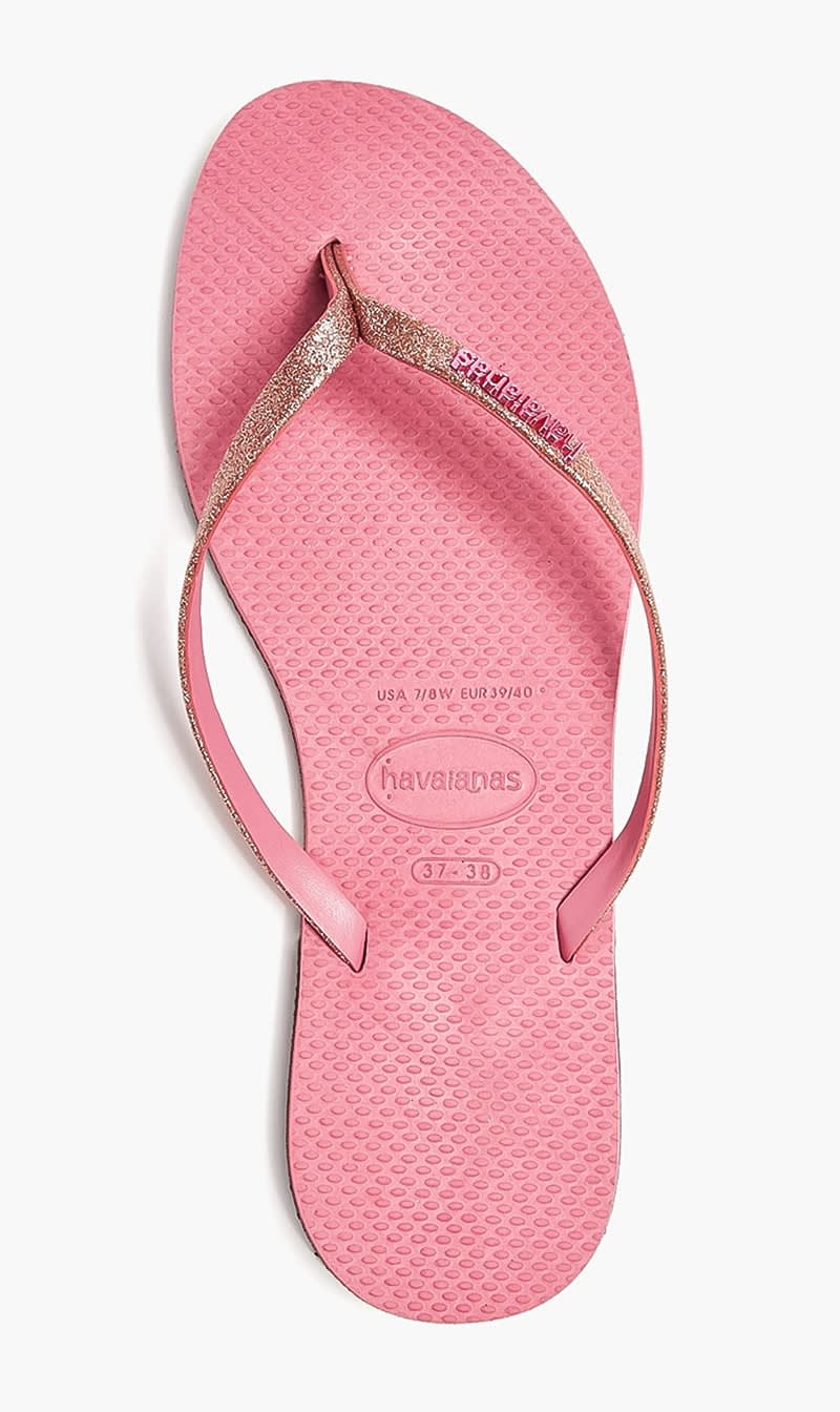 

Havaianas Pink You Glitter Flip Flops for Women | The Deal Outlet