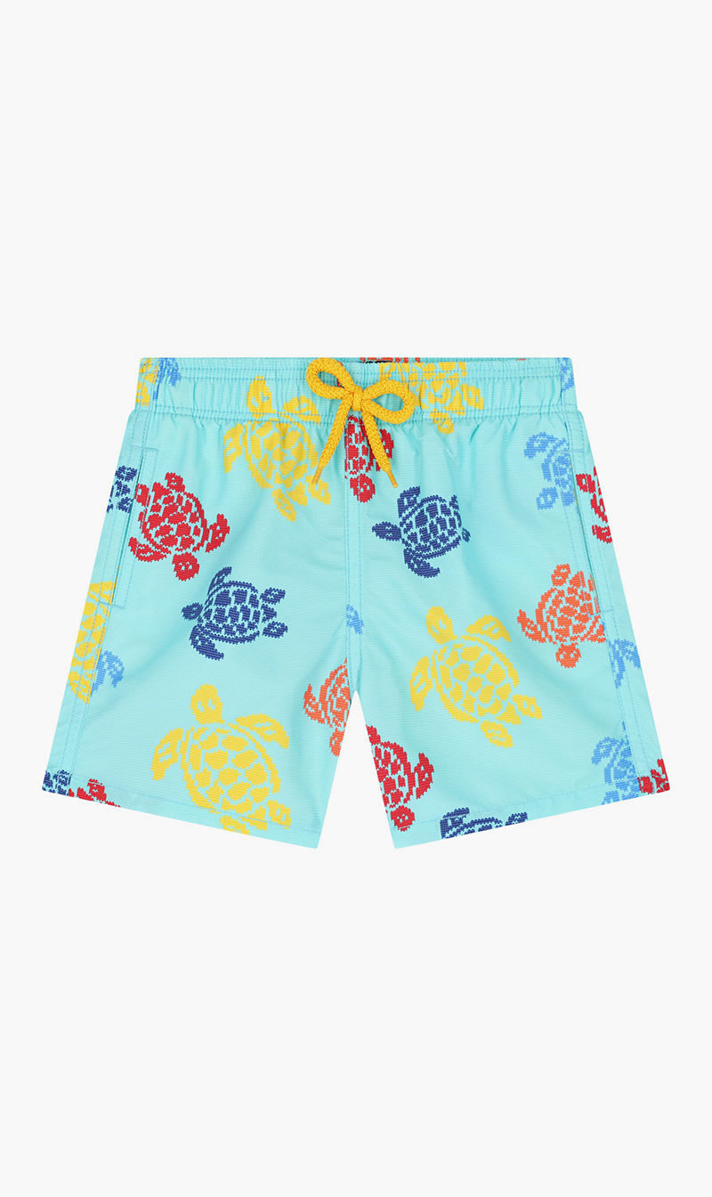 

Vilebrequin Blue Turtle Swim Shorts for Boys | The Deal Outlet