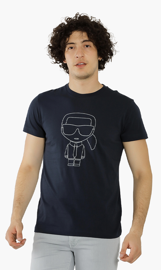 

Karl Lagerfeld Embroidered Karl T-shirt