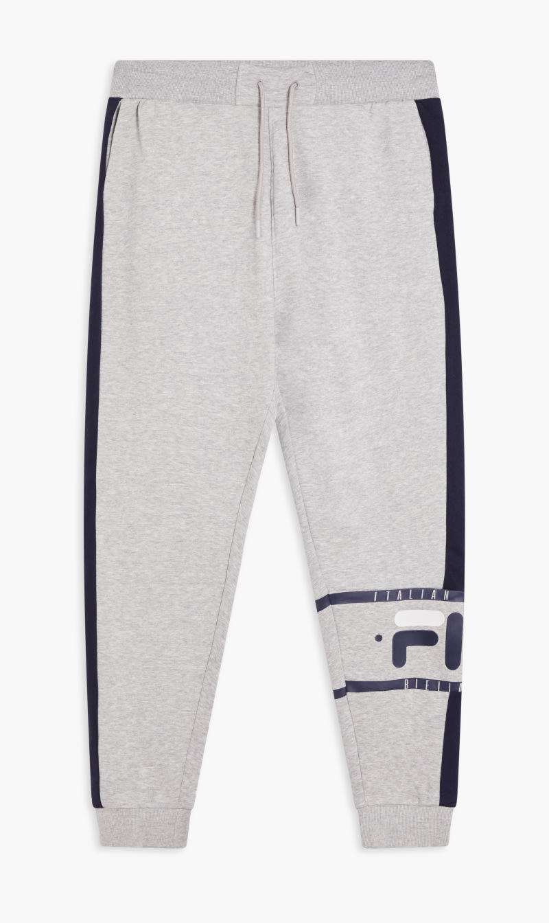 

Fila Grey Cuff Pantslight Joggers for Men | The Deal Outlet