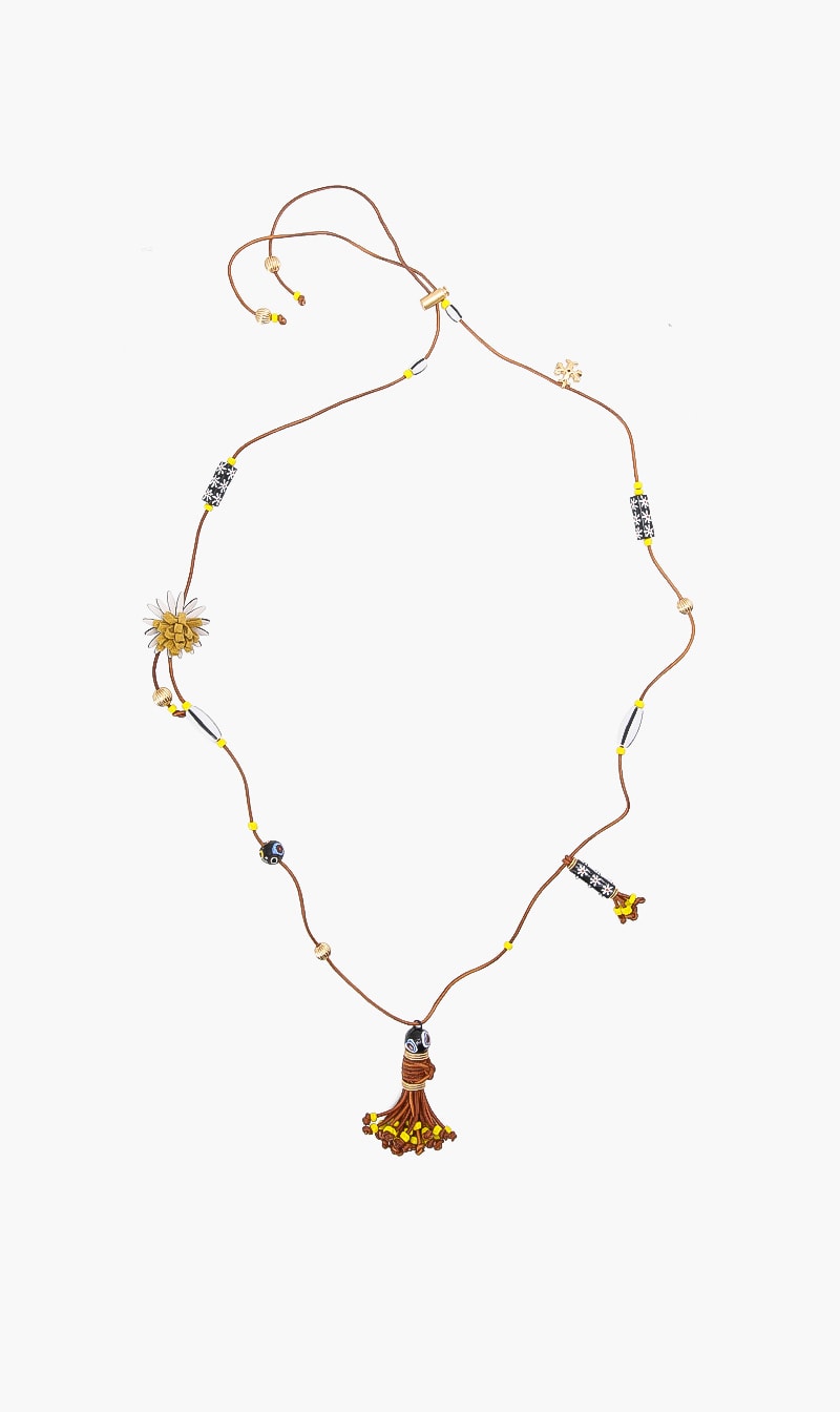 

Charm Long Necklace