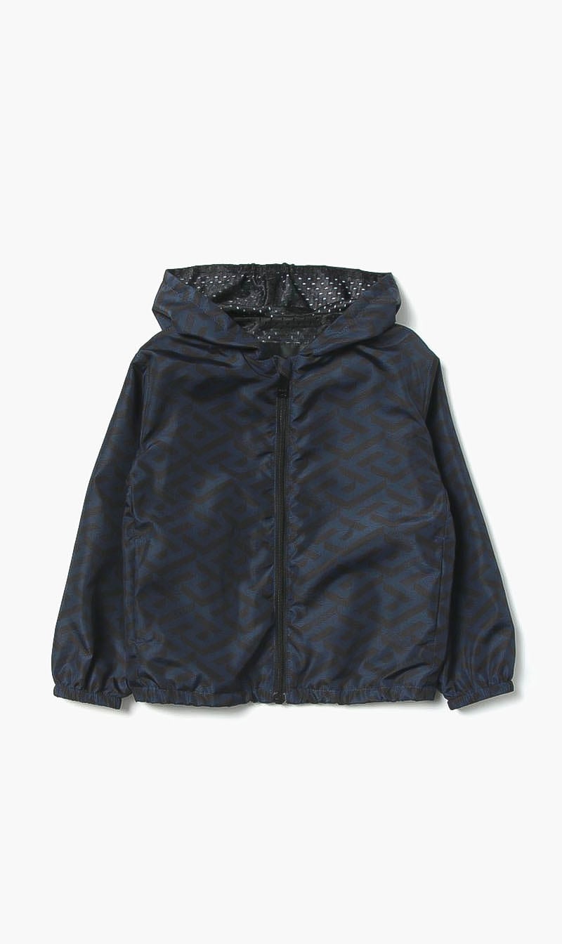 

Versace Blue Jacket Greca Signature Kids Nylon for Boys | The Deal Outlet