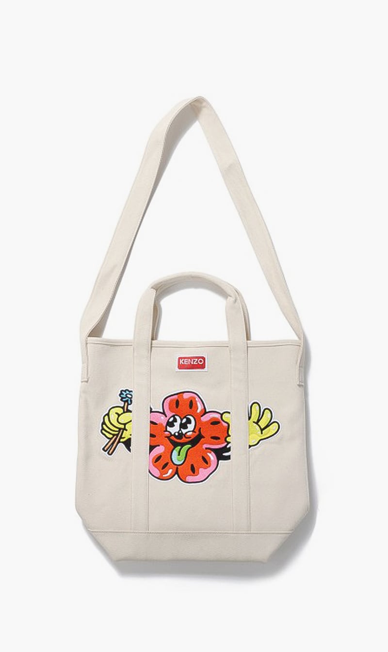 

Utility Tote Bag, Beige