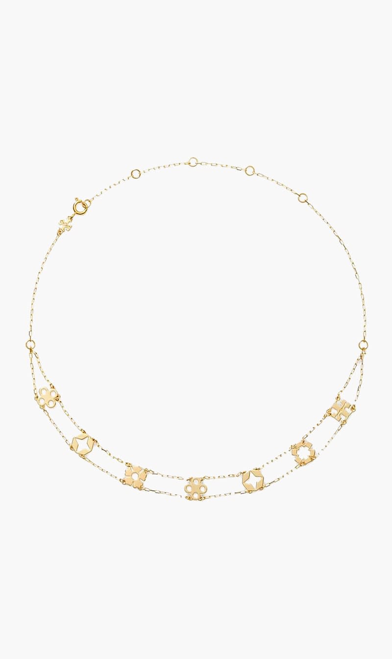 Tory Burch Gold Donna Choker Necklace for Women