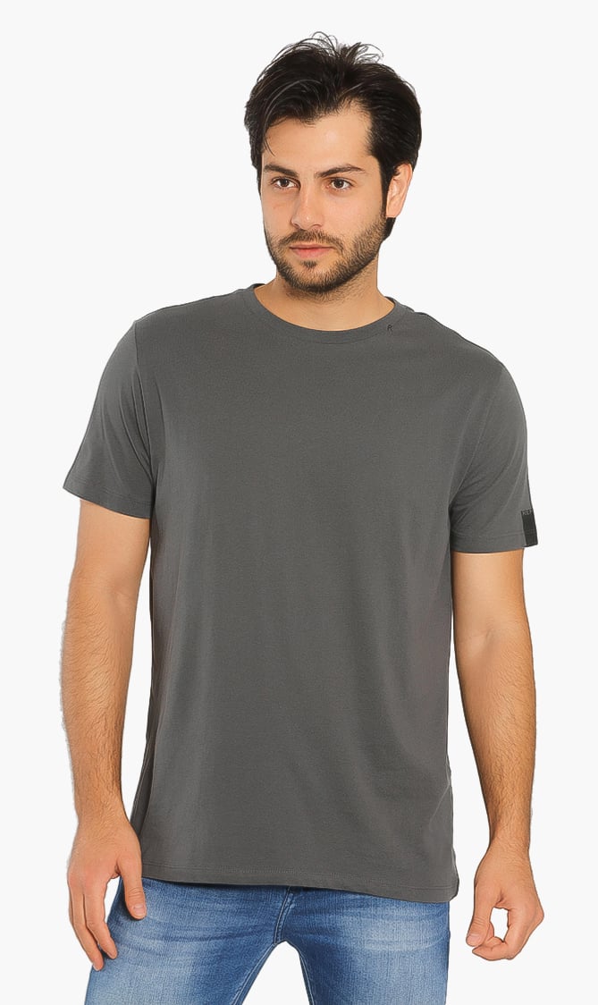 

Replay Solid Cotton T-shirt