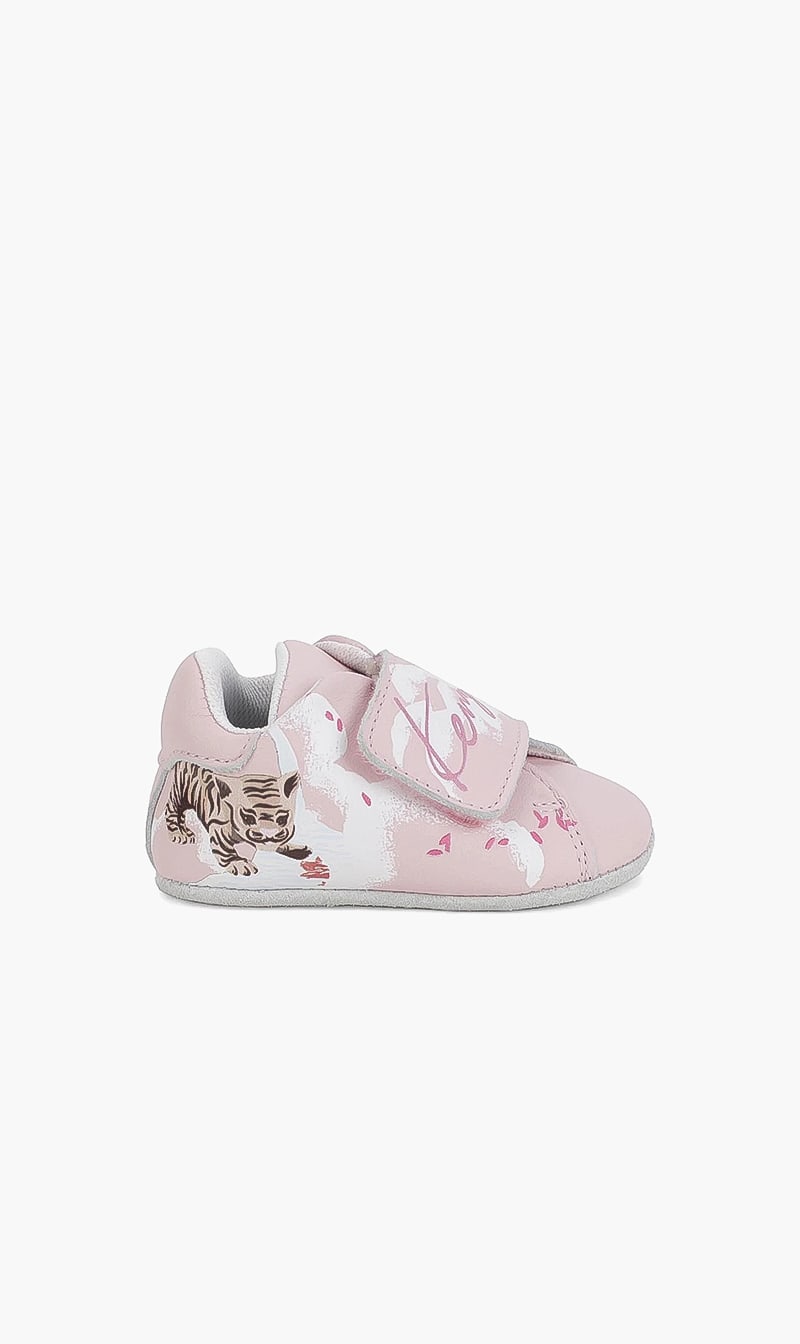 

Logo Print Slippers, Pink