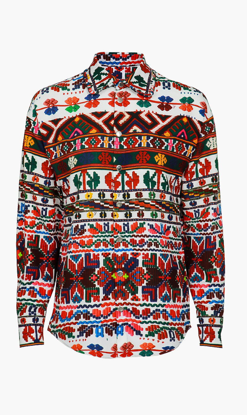 

All Over Print Shirt, Red