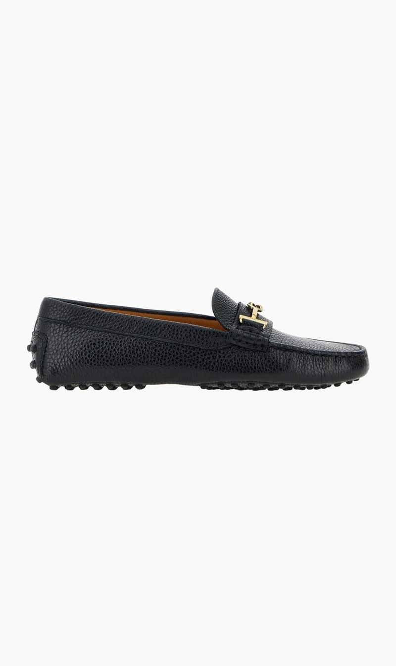 

Tod's Black Gommino Driving Loafers for Women | The Deal Outlet