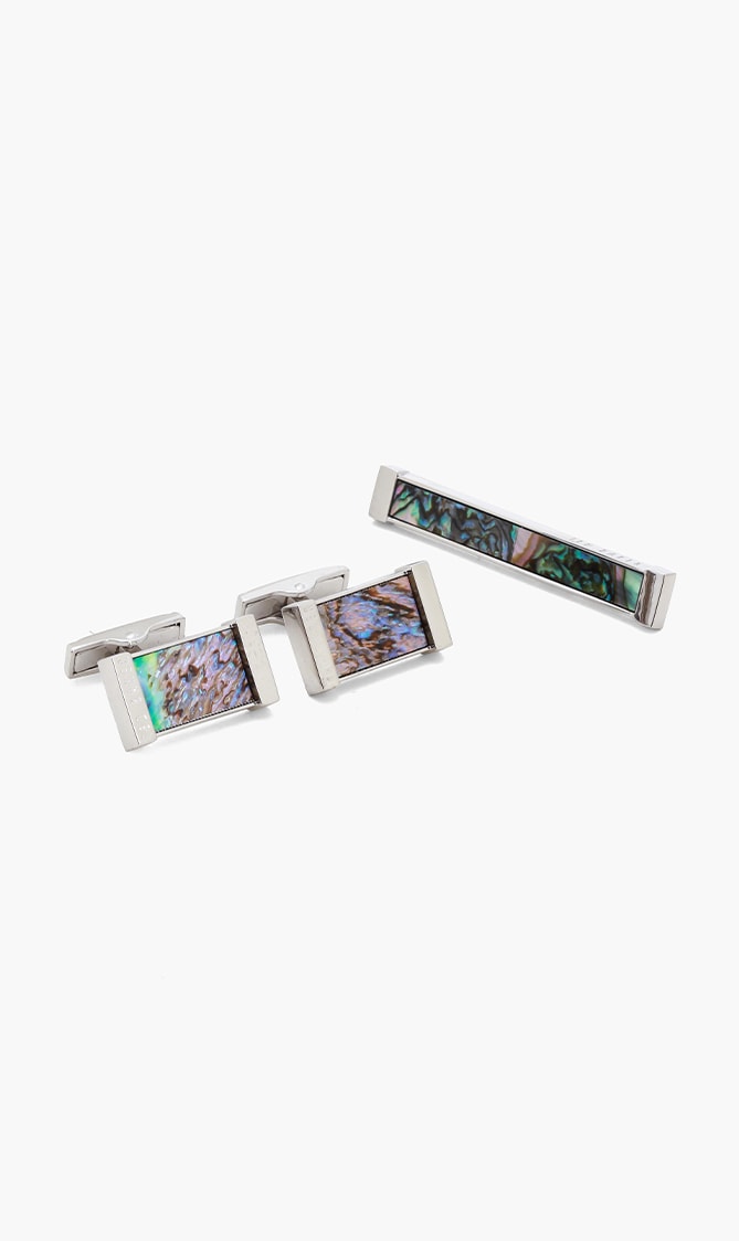 

Ted Baker Precious Cufflinks And Tie Bar Gift Set