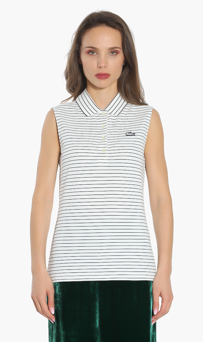 

Lacoste Slim Fit Sleeveless Polo Shirt