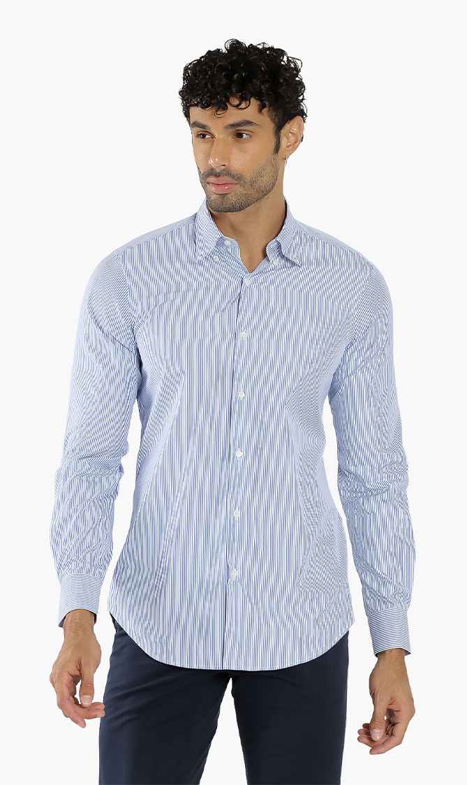 

Pal Zileri Stripes Long Sleeves Shirt