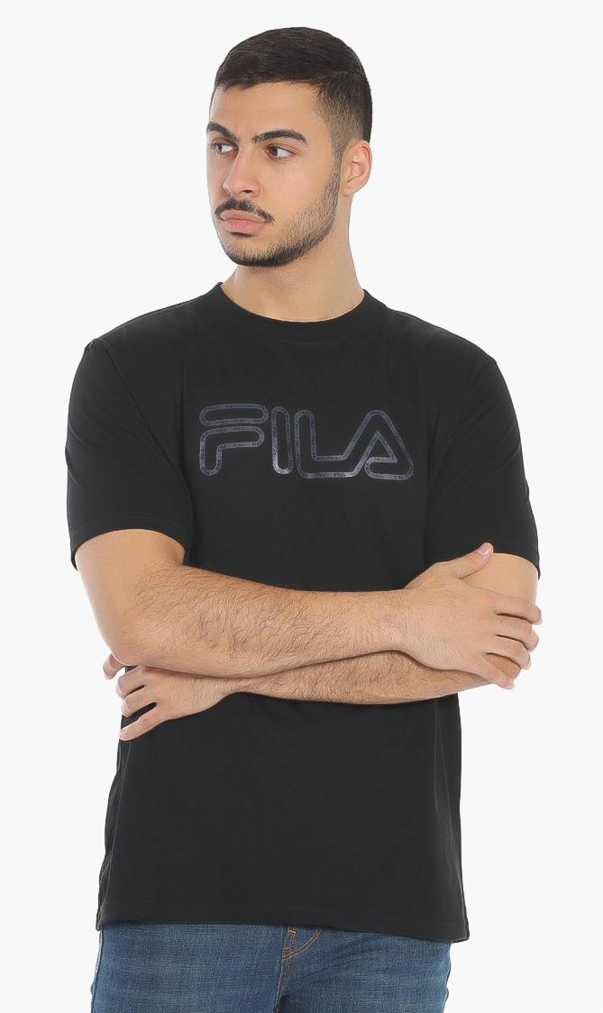 

Duty Glow Print T-shirt, Black