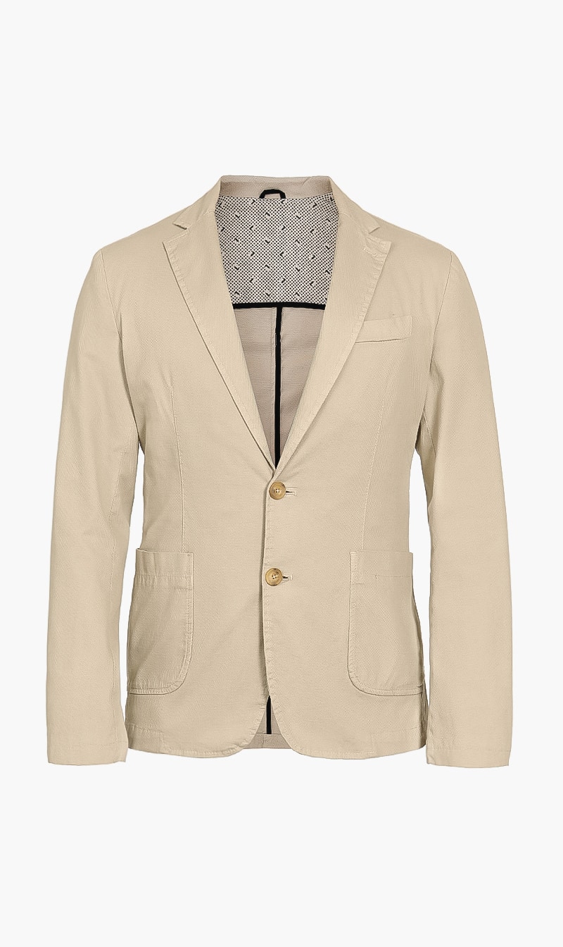 

Regular Fit Oxford Jacket, Brown