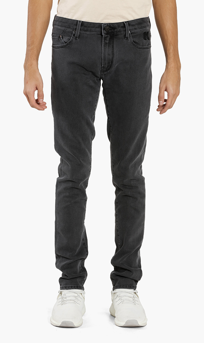 

Logo Back Jeans, Black