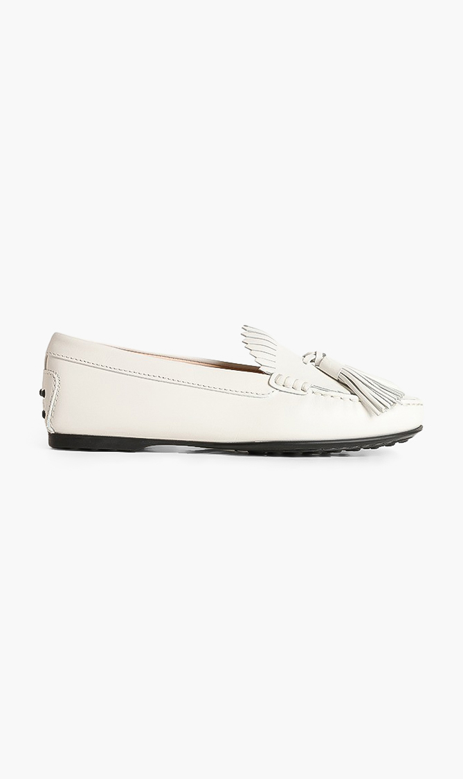 

Tod's Gommino Leather Tassel Loafers