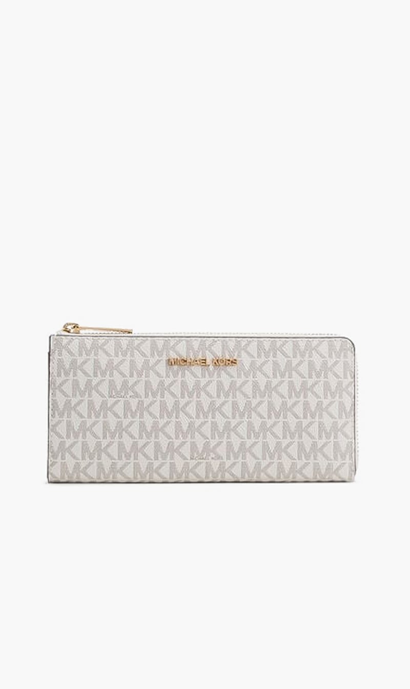 

Jet Set Travel Wallet, White