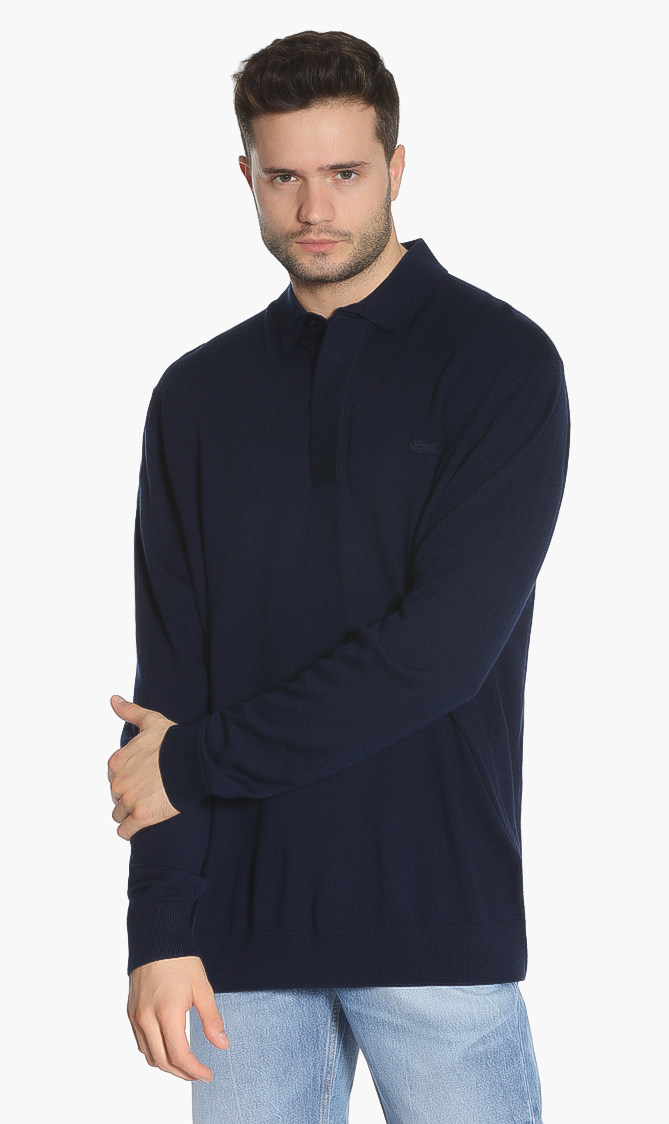 

Lacoste Knit Polo Sweater