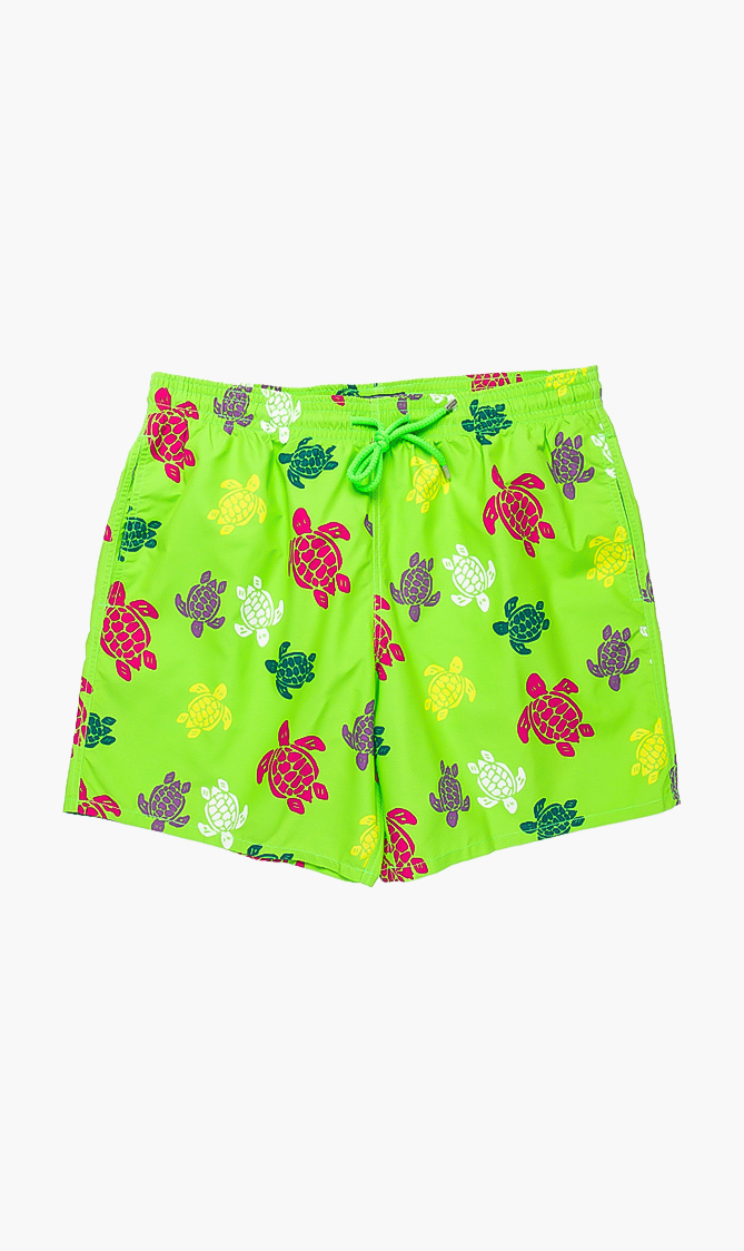 

Vilebrequin Moorea Ronde Des Tortues Aquarelle Swim Trunks