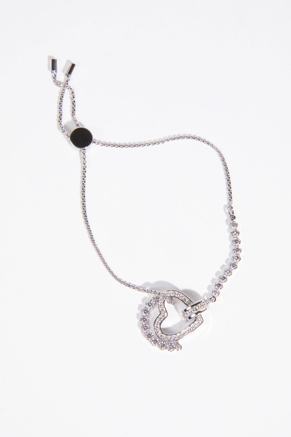 

SWAROVSKI Silver Heart Pedant Bracelet