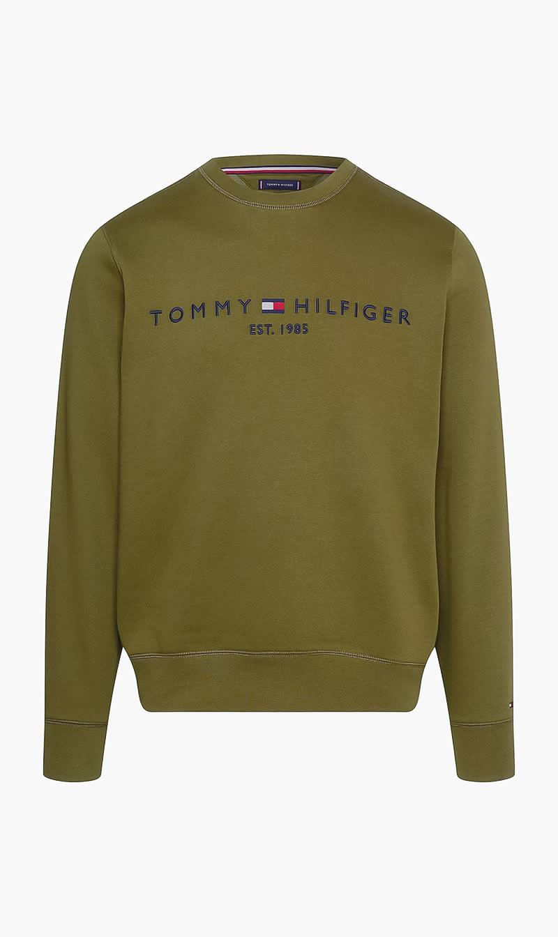 

Tommy Hilfiger Green Tommy Logo Sweatshir for Men | The Deal Outlet