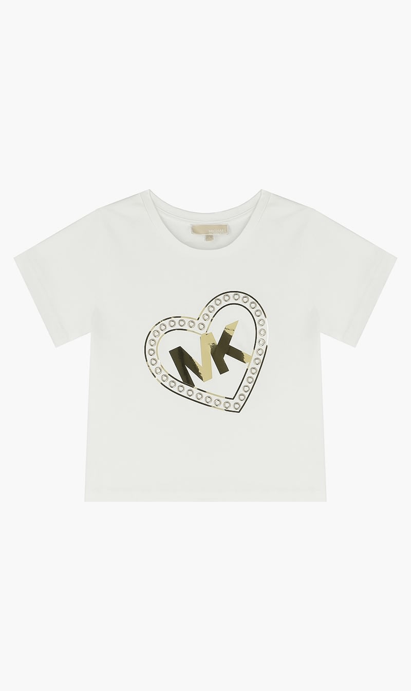 

Michael Kors Beige Long Sleeve T-shirt for Kids | The Deal Outlet